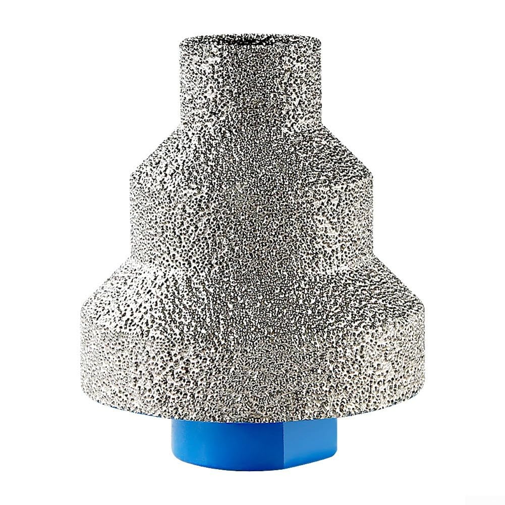 HpLive Foret étagé diamanté, foret étagé 20-35-50 mm avec rainures droites, fraise pour carrelage, marbre, métal, bois, aluminium, perçage précis