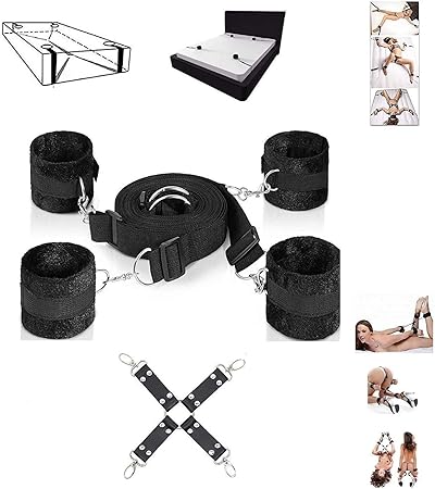 Bondage Bed Restraints Sex Toys S&M Adult BDSM Sex Games Couple Bed
