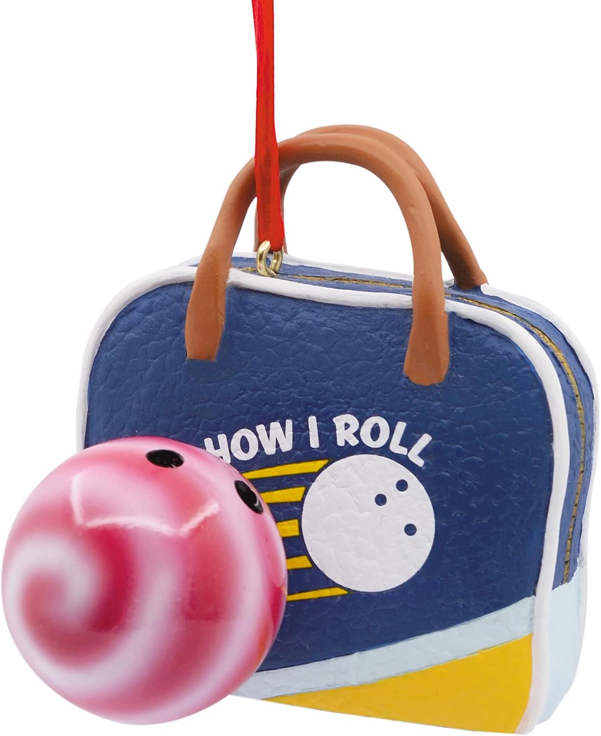 Hallmark How I Roll Bowling Christmas Ornament (0001HGO3060)