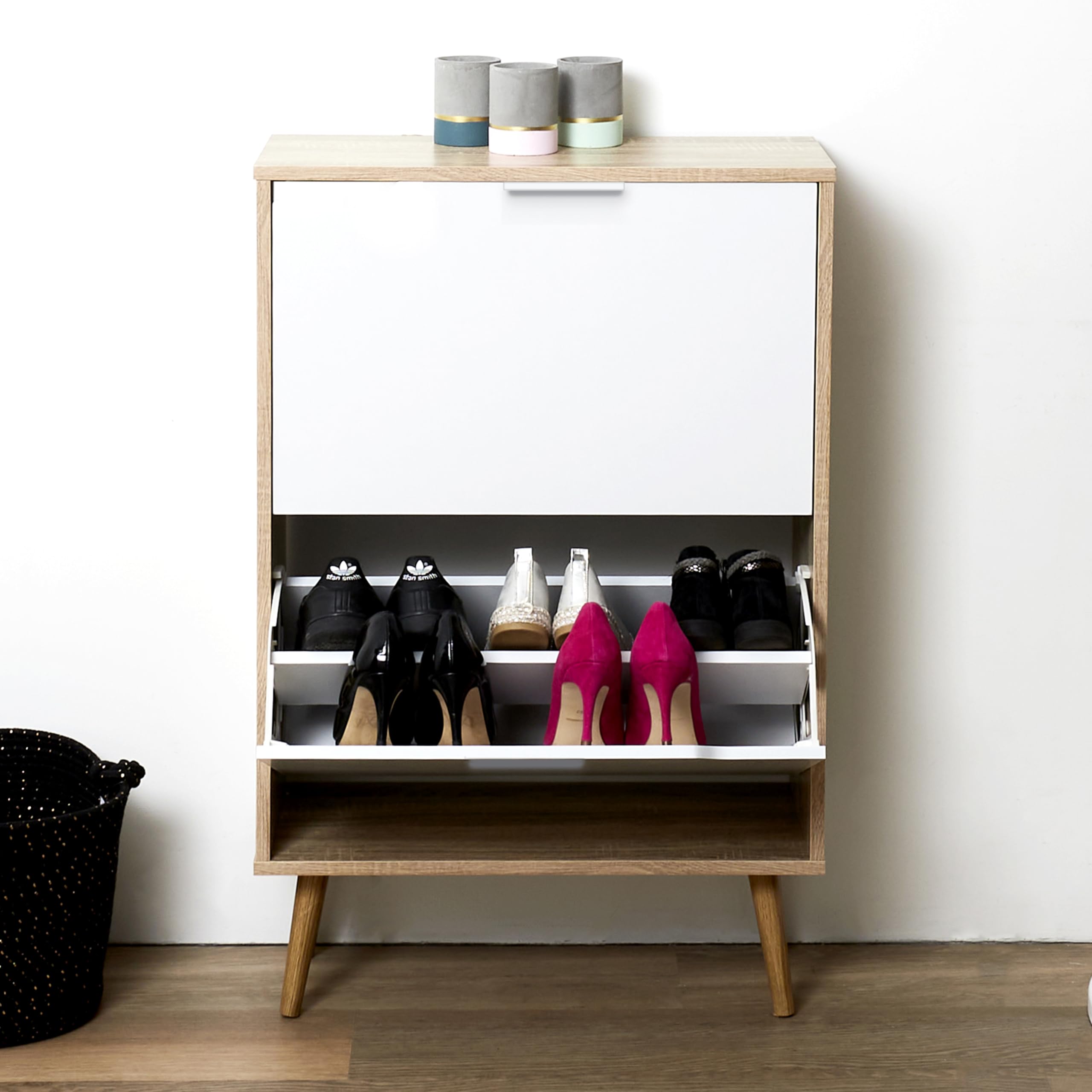 HOME DECO FACTORY MUEBLE ZAPATERO 2 PUERTAS