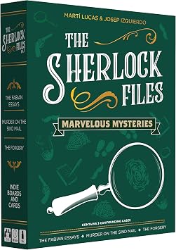 Indie Boards & Cards, Sherlock Files Vol 5 Marvelous Mysteries