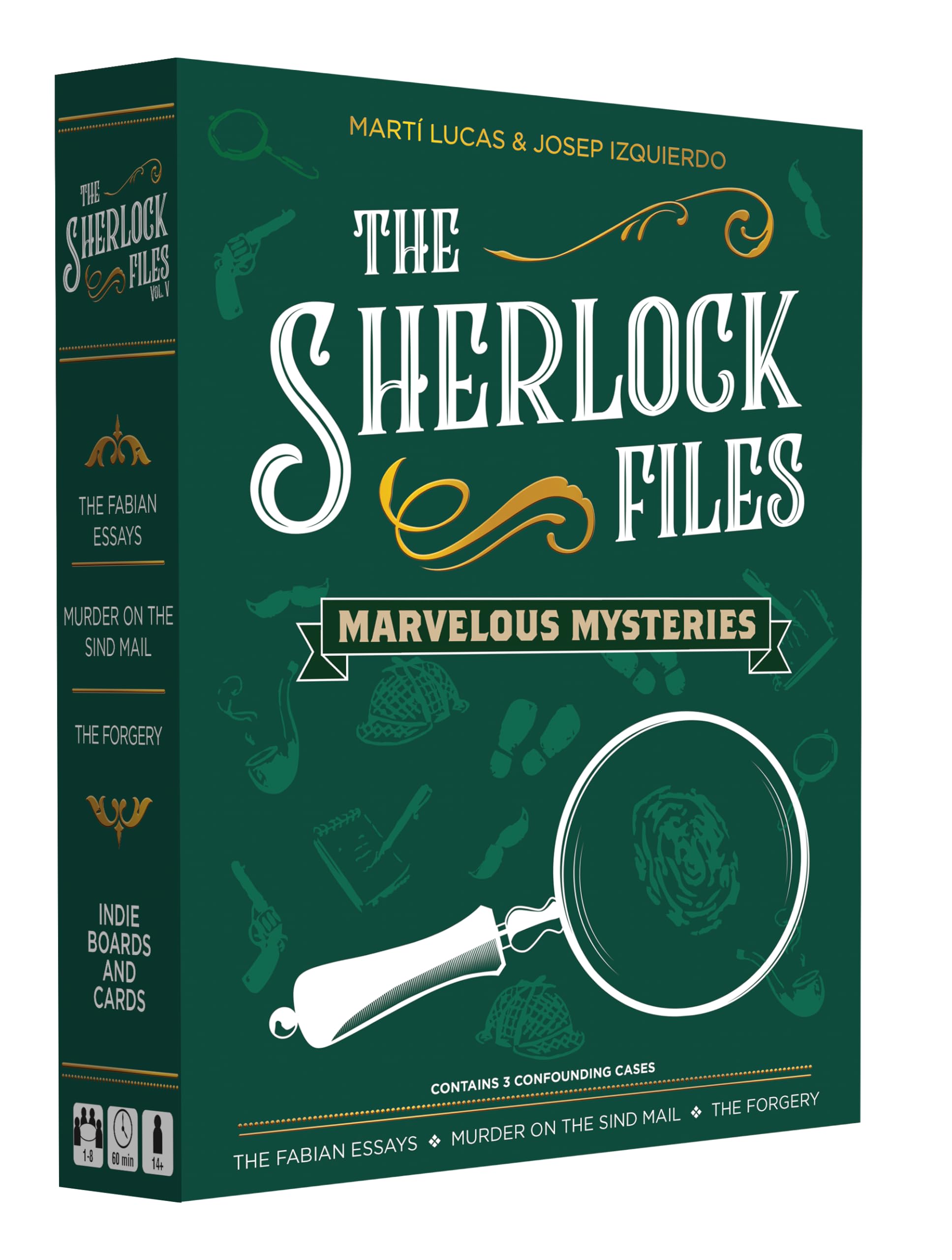 Amazon.com: Indie Boards & Cards, Sherlock Files Vol 5: Marvelous
