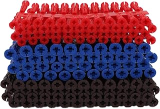 272 x Assorted Genuine Uno Rawl Plugs Universal Wall Expansion Screw Fixings, Multicolor