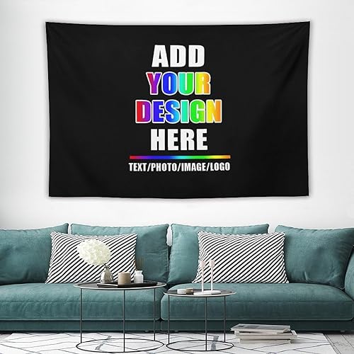 Imágenes de carga de tapiz personalizadas, tapiz de pared personalizado para dormitorio, telón de fondo de fotos personalizado para Halloween,