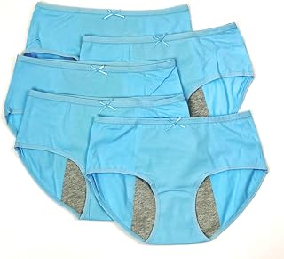 Menstrual Underwear Breathable Period Panties Postartum Inconvience Panty Multi Pack for Women Girls