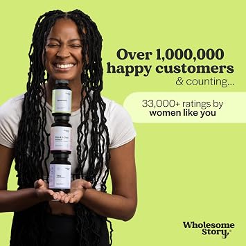 Wholesome Story Spearmint Capsules Supplement | 1000mg Spearmint Leaf | 333.33mg Per Capsule | Supports Hormones, Digestion & Gut | Mentha Spicata | 30-Day Supply