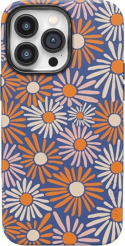 Miniatura 75 de Casely Funda para iPhone 14 Pro | Campo de flores | Floral pastel | Compatible con MagSafe | Diseño protector audaz