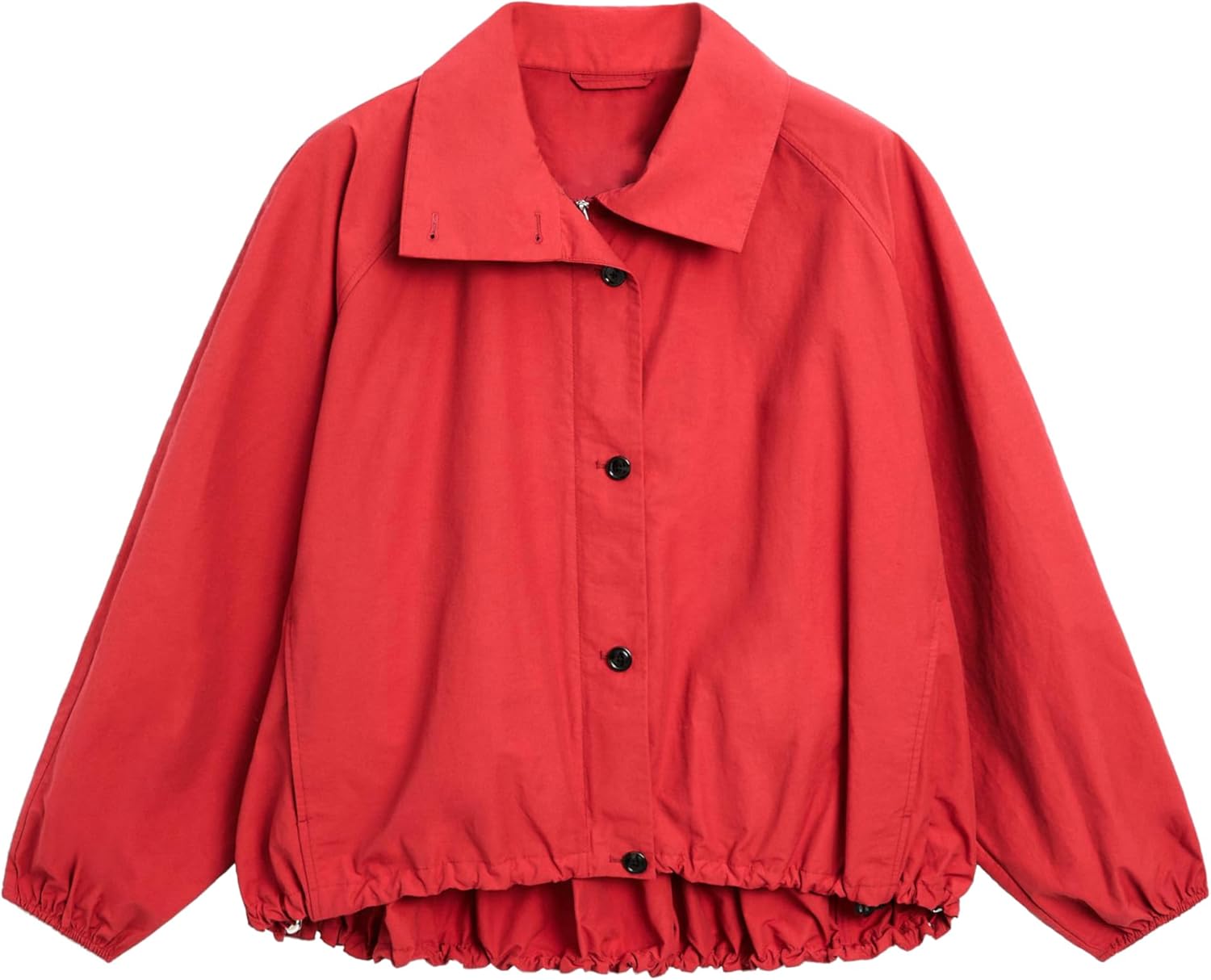 Womens Oversized Bomber Puff Jacket Windproof Waterproof Lightweight Raincoats Shacket Spring Fall Outerwear