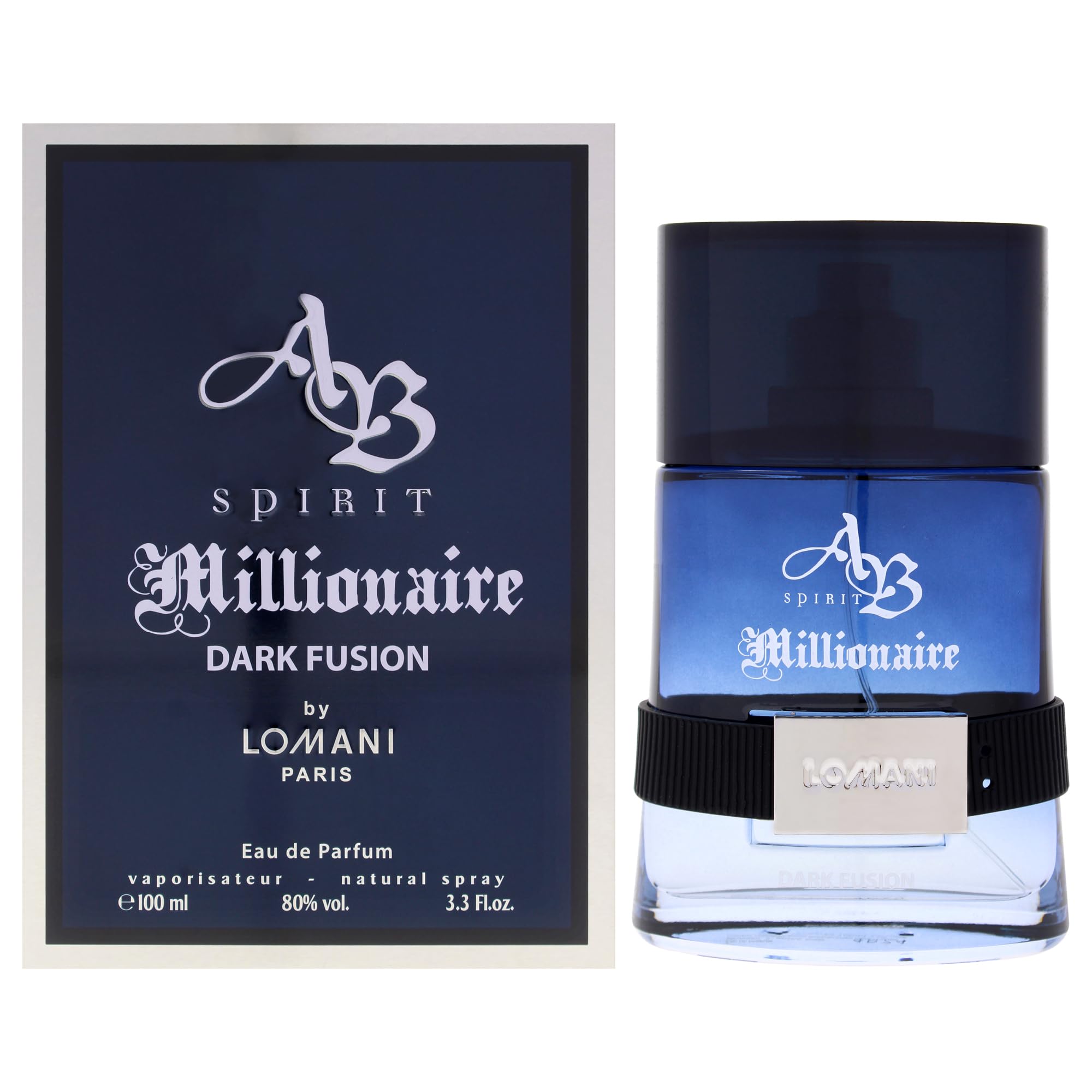 Lomani Ab Spirit Millionaire Dark Fusion For Men 3.3 oz EDP Spray