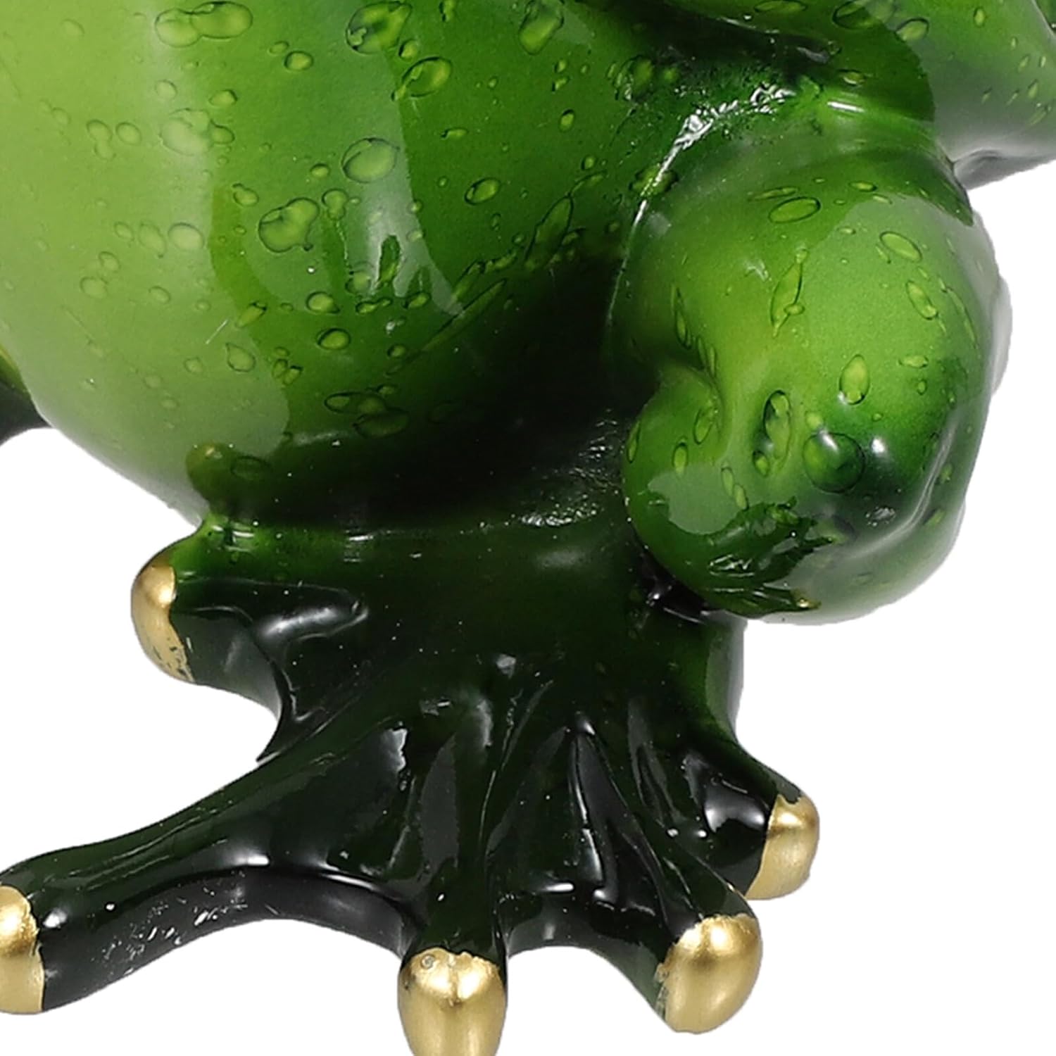 SAFIGLE Resin Frog Wine Bottle Shelf Decorative Wine Rack Bar Display Stand Multifunctional Desktop Organizer Space-Saving Green Craft Ornament for Home and Office