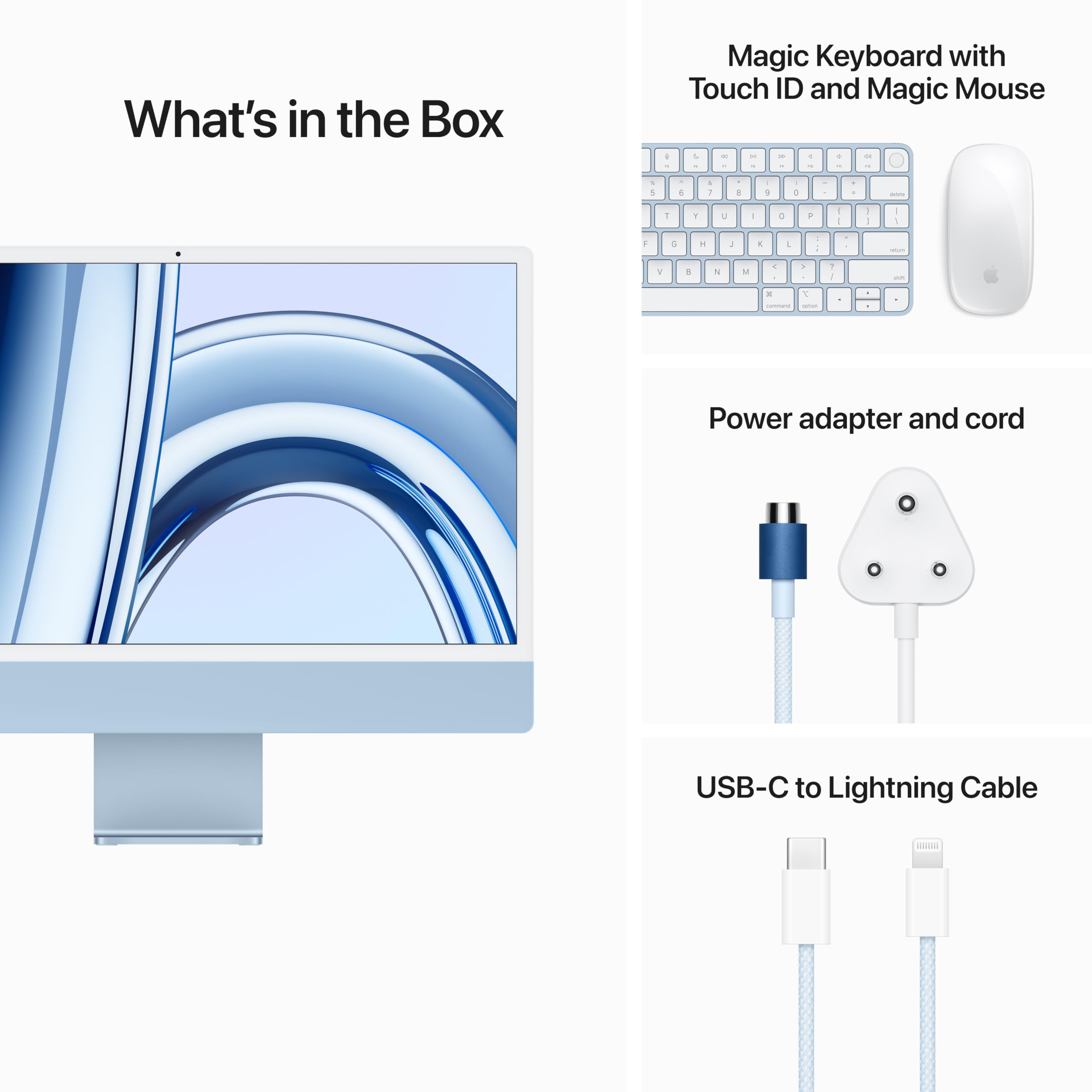 iMac（シルバー）M3 メモリ16GB/SSD 512GBGB 24インチ 24インチiMac [整備済製品] 8コアCPUと10コアGPUを搭載したApple
