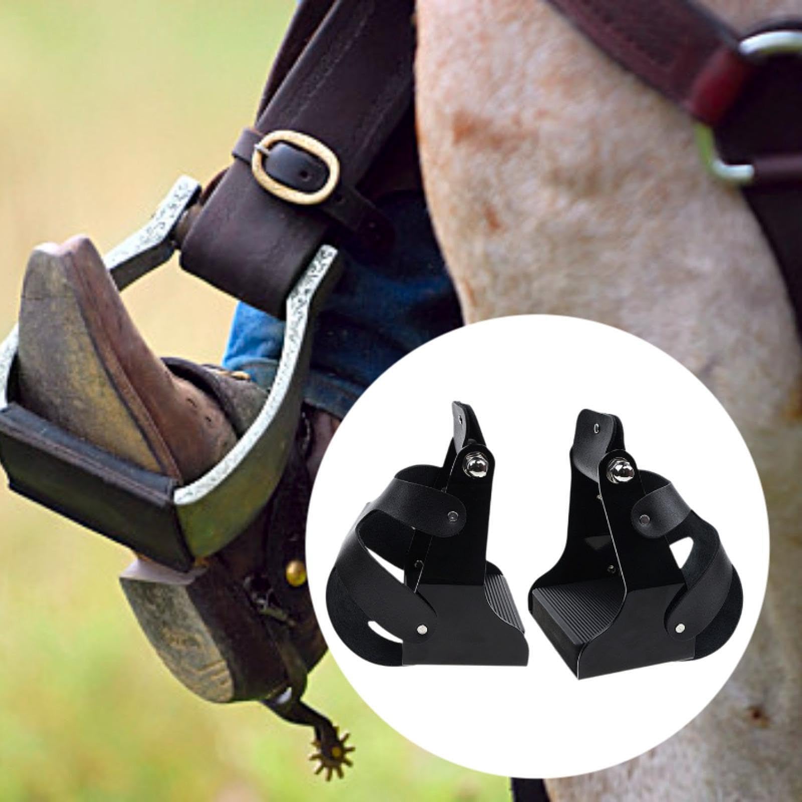 2X Estribos para Montar a Caballo con Funda Estribos para Montar a Caballo para Deportes al Aire Libre