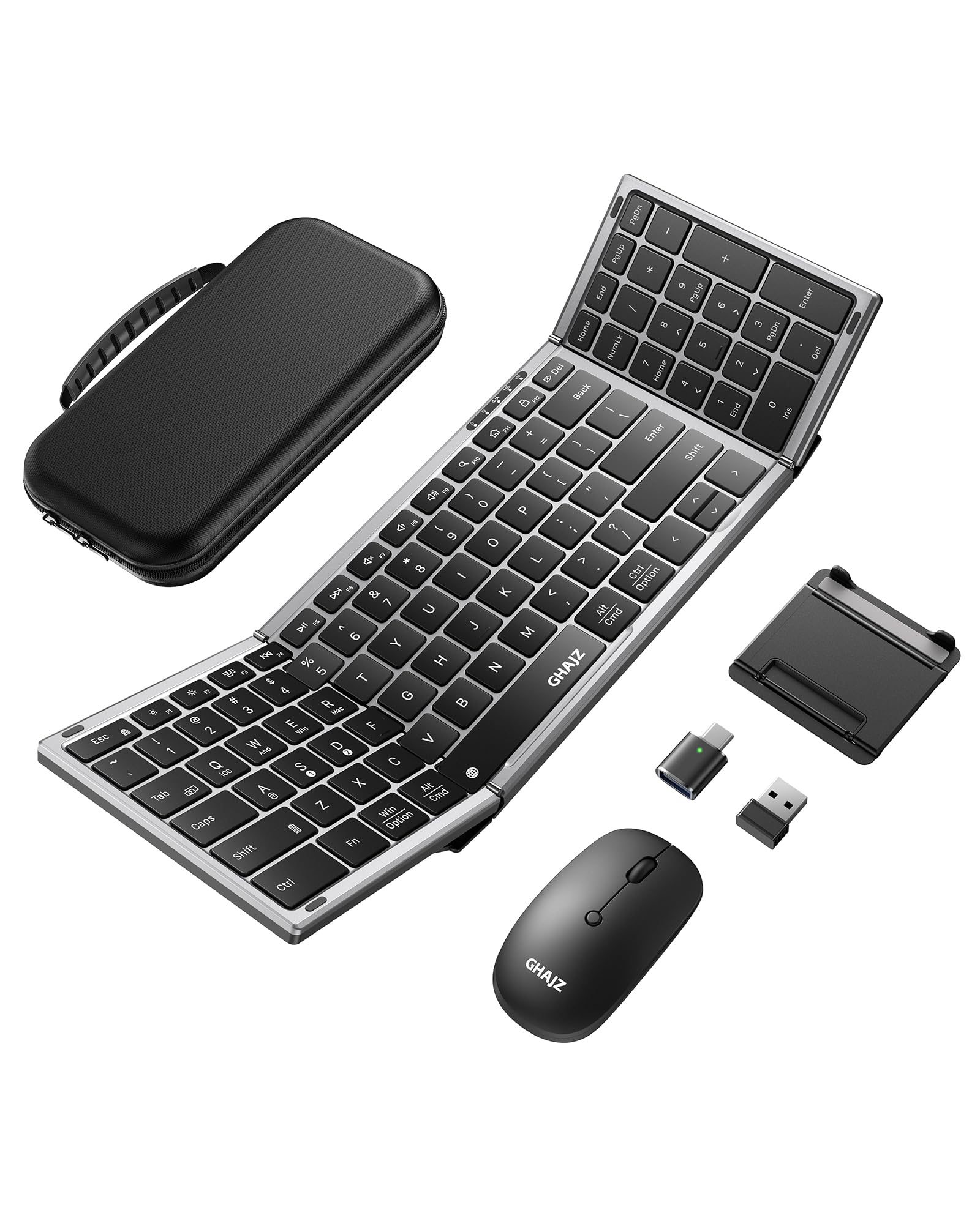 Ghajz Foldable Keyboard and Mouse Combo