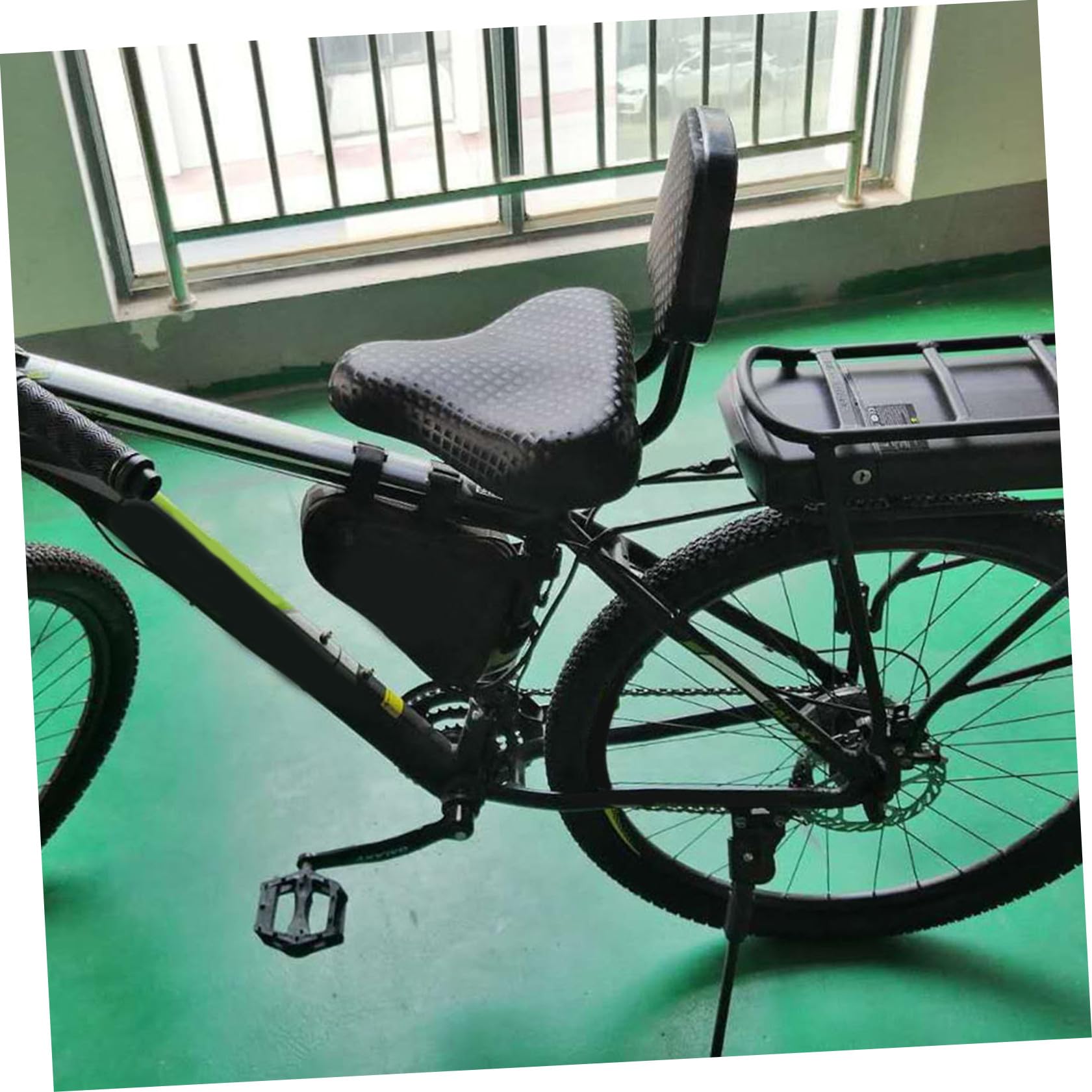 Happyyami Bici Con Schienale Imbottita Mountain Bike e Bici Corsa Comfort Assoluto Per Gli Utenti