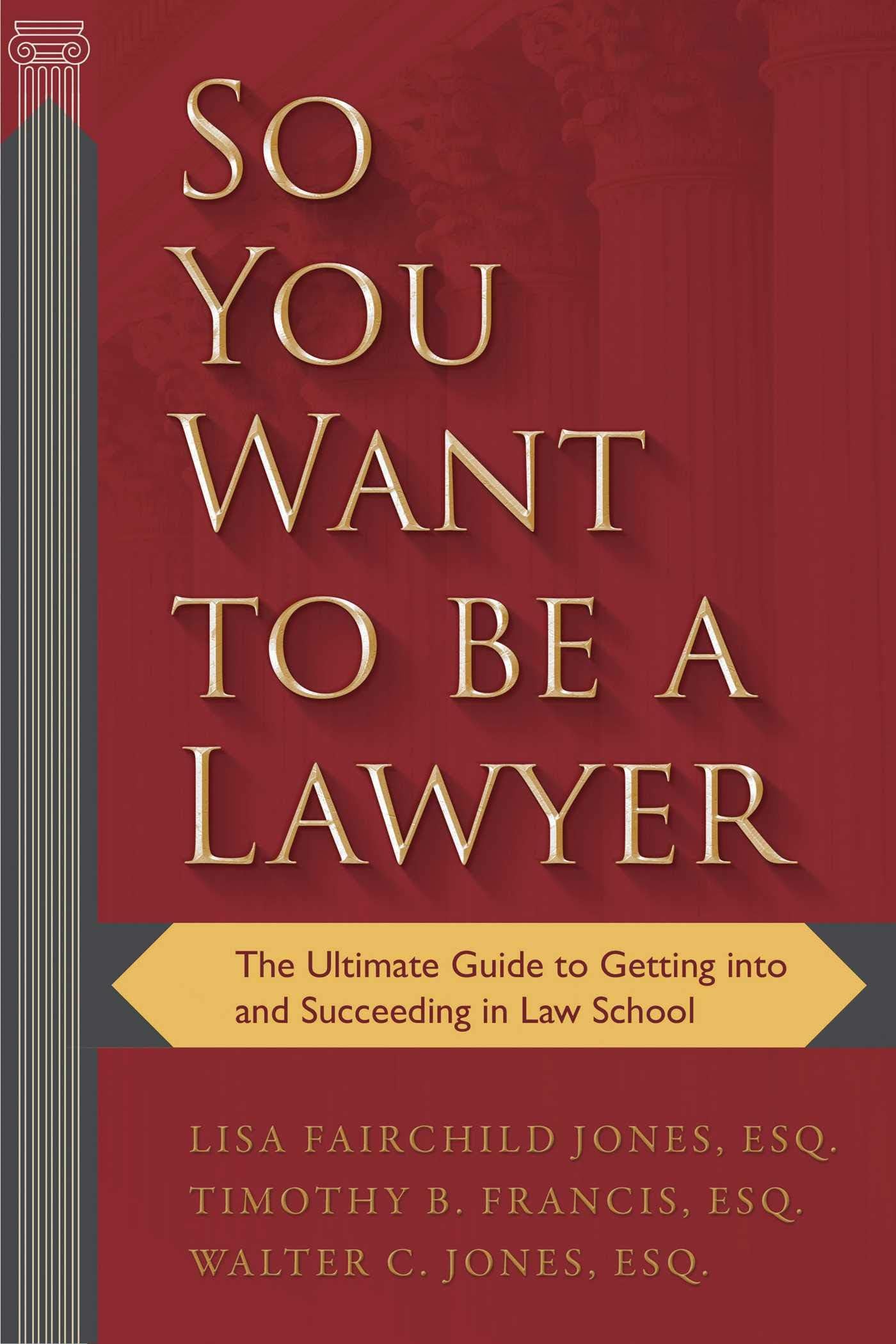 So You Want to be a Lawyer: The Ultimate Guide to Getting into and Succeeding in Law School Paperback – 12 Sept. 2017