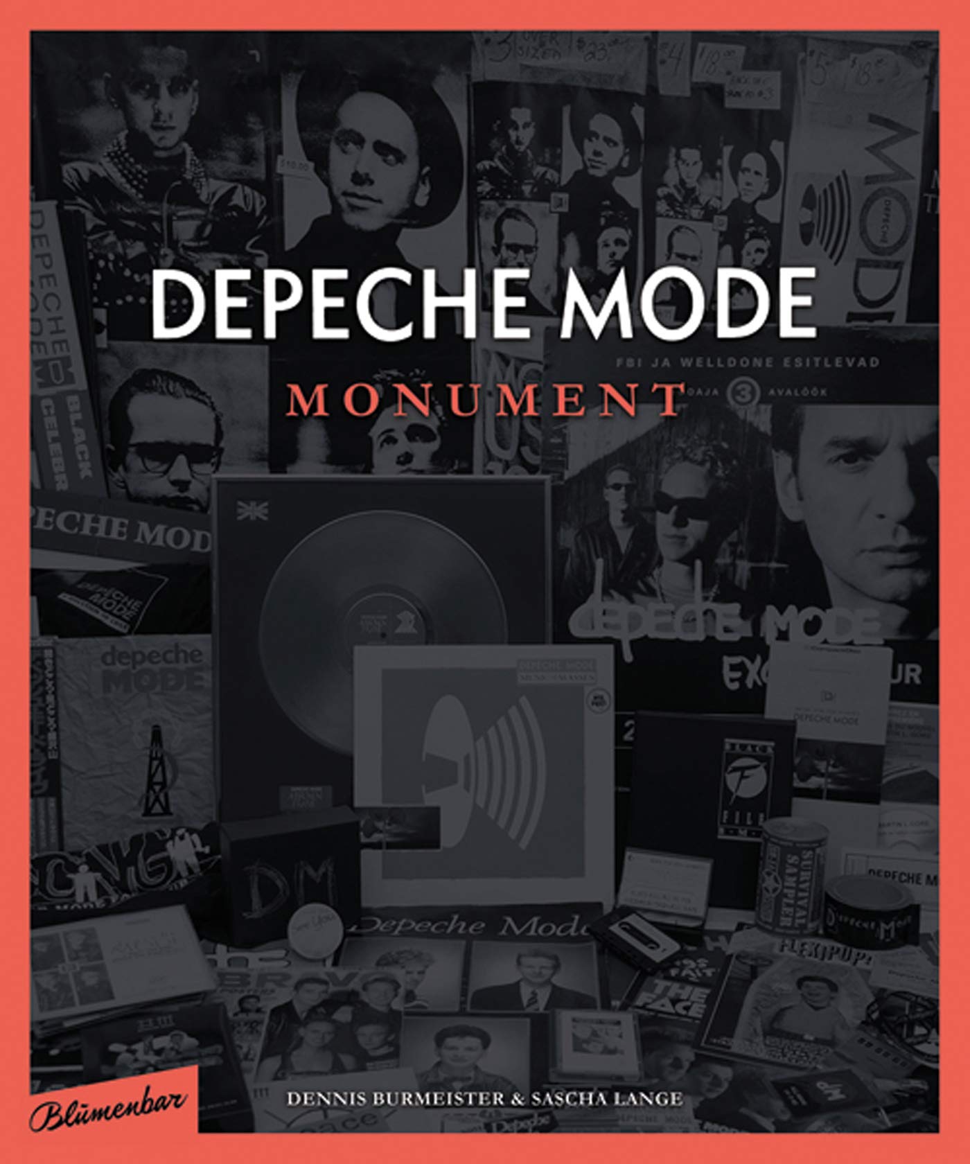 Depeche Mode Monument édition allemande livre biographie illustrée