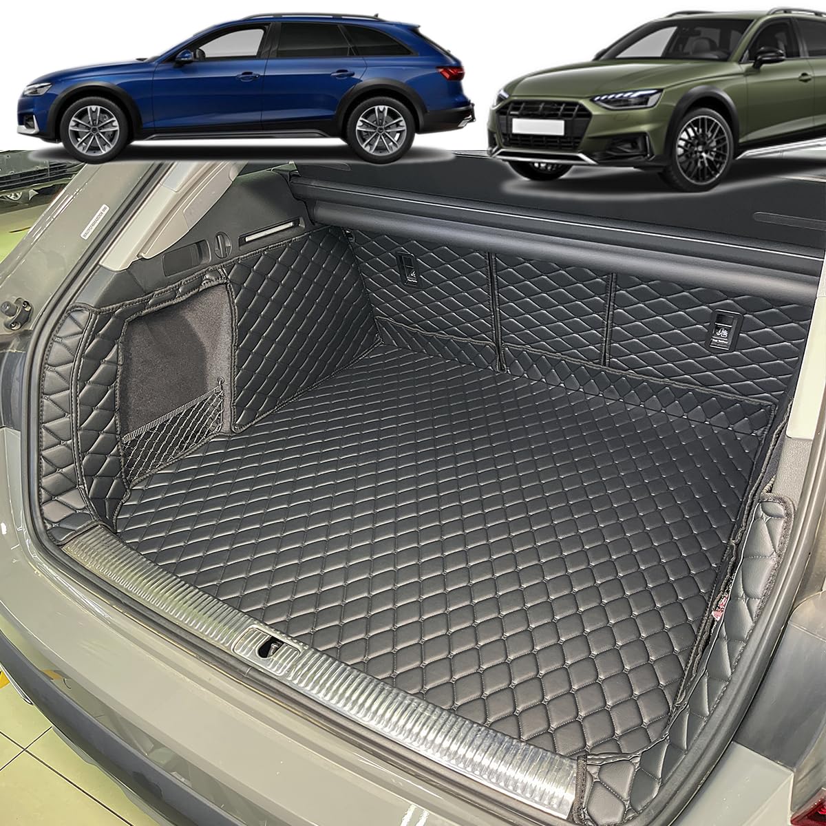 Vasca Baule per Audi A4 (B9) Avant / A4 Allroad 2015-2025 Protezione Bagagliaio su Misura