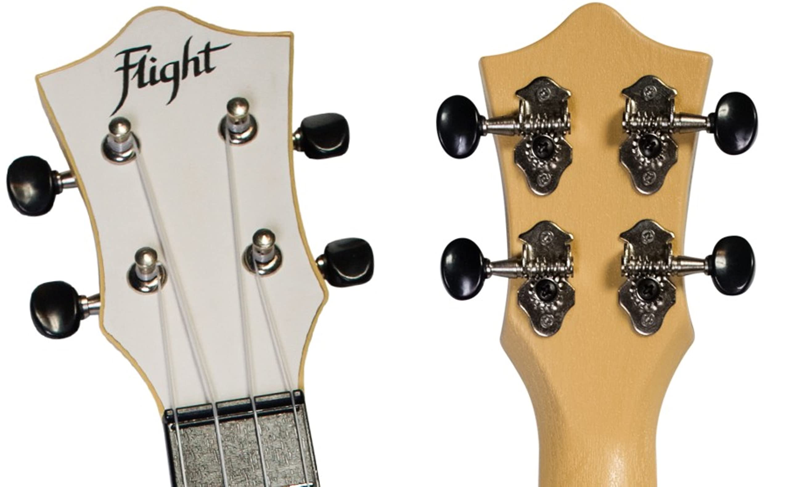 Ukelele Soprano Flight TUS-35WH Travel Blanco