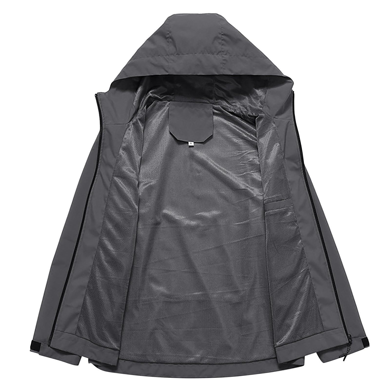 Genérico Chaquetas Mujer-Chaqueta Cortavientos Ligera Para Mujer Abrigo Informal Para Senderismo Al Aire Libre Impermeable Transpirable Para Viajes De Primavera Y OtoñO