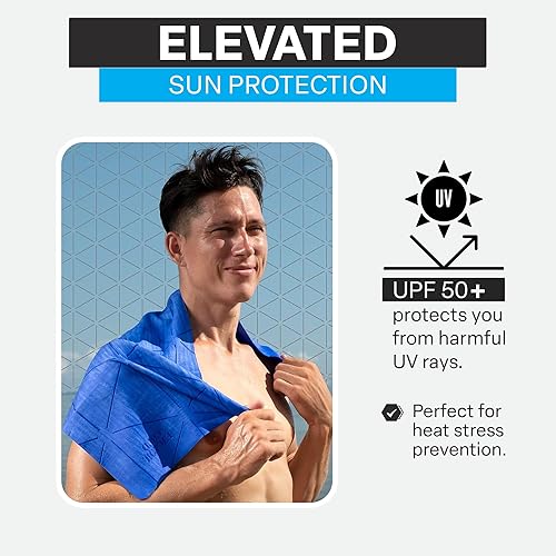 Miniatura 8 de COLD FACTOR Toallas refrescantes para deportes, envolturas refrescantes para el cuello, toalla fría para correr, entrenar y uso al aire libre, con