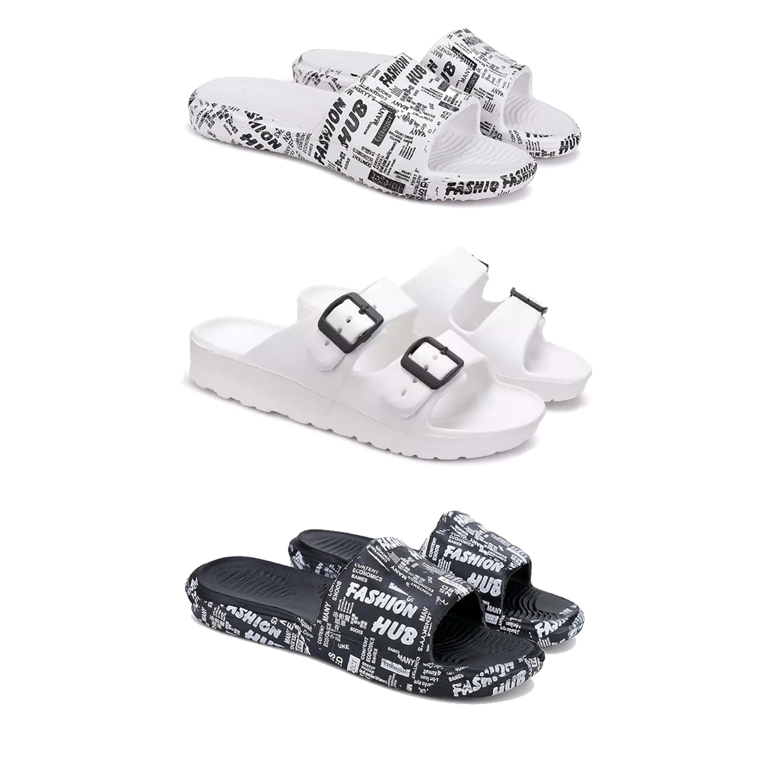 Men’s Casual Slip-On Sandals – Designs & Stylish Open-ToePCV-SAN-(3-COMBO)-3104-3113-3103-picture-27