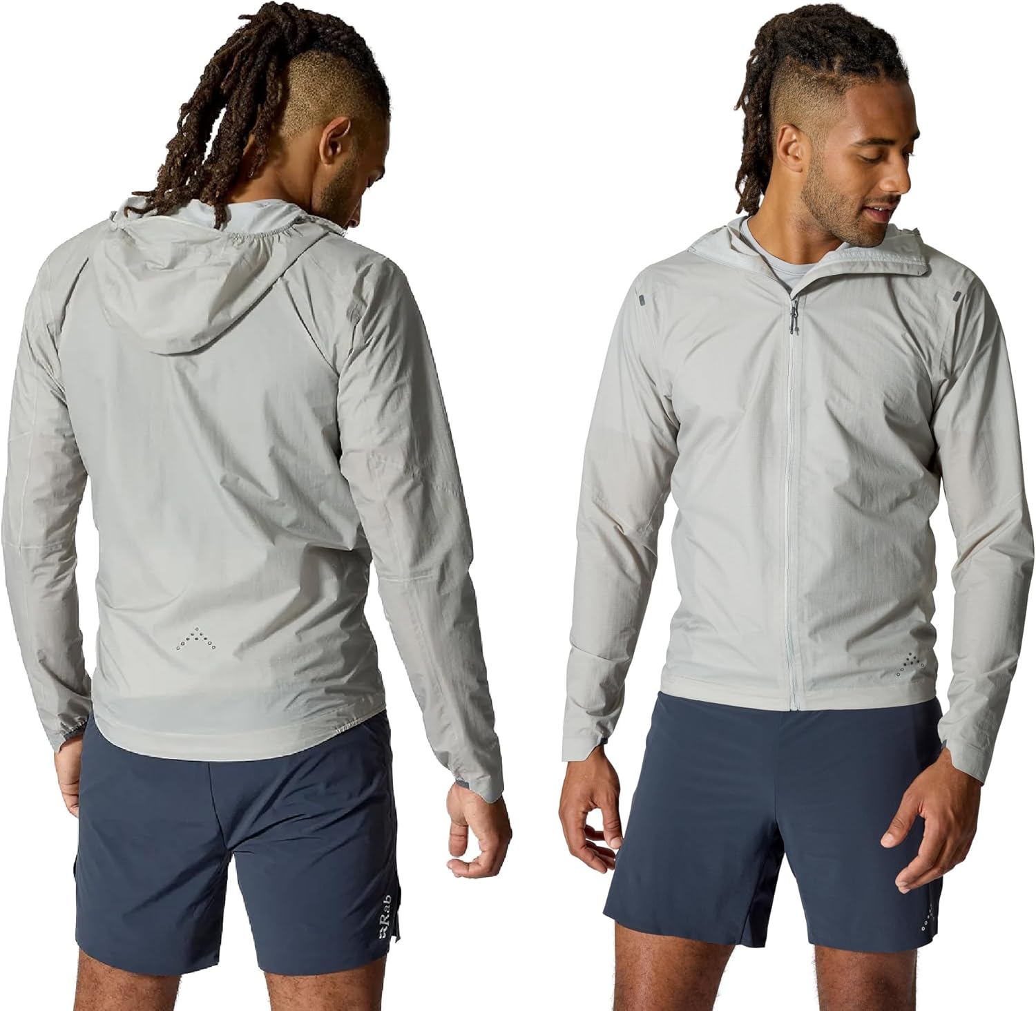 Rab Men's Phantom Jacket - Ultralight Waterproof Breathable Coat for Trail Running & Hiking