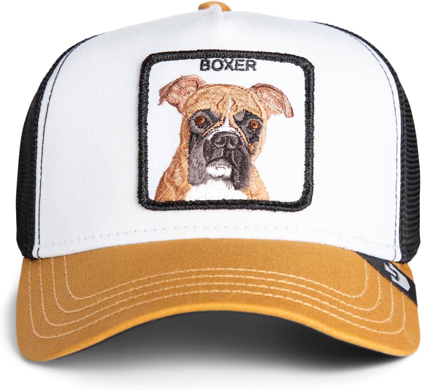 Goorin The Boxer Trucker Hat, Snow, Adult One Size, Unisex