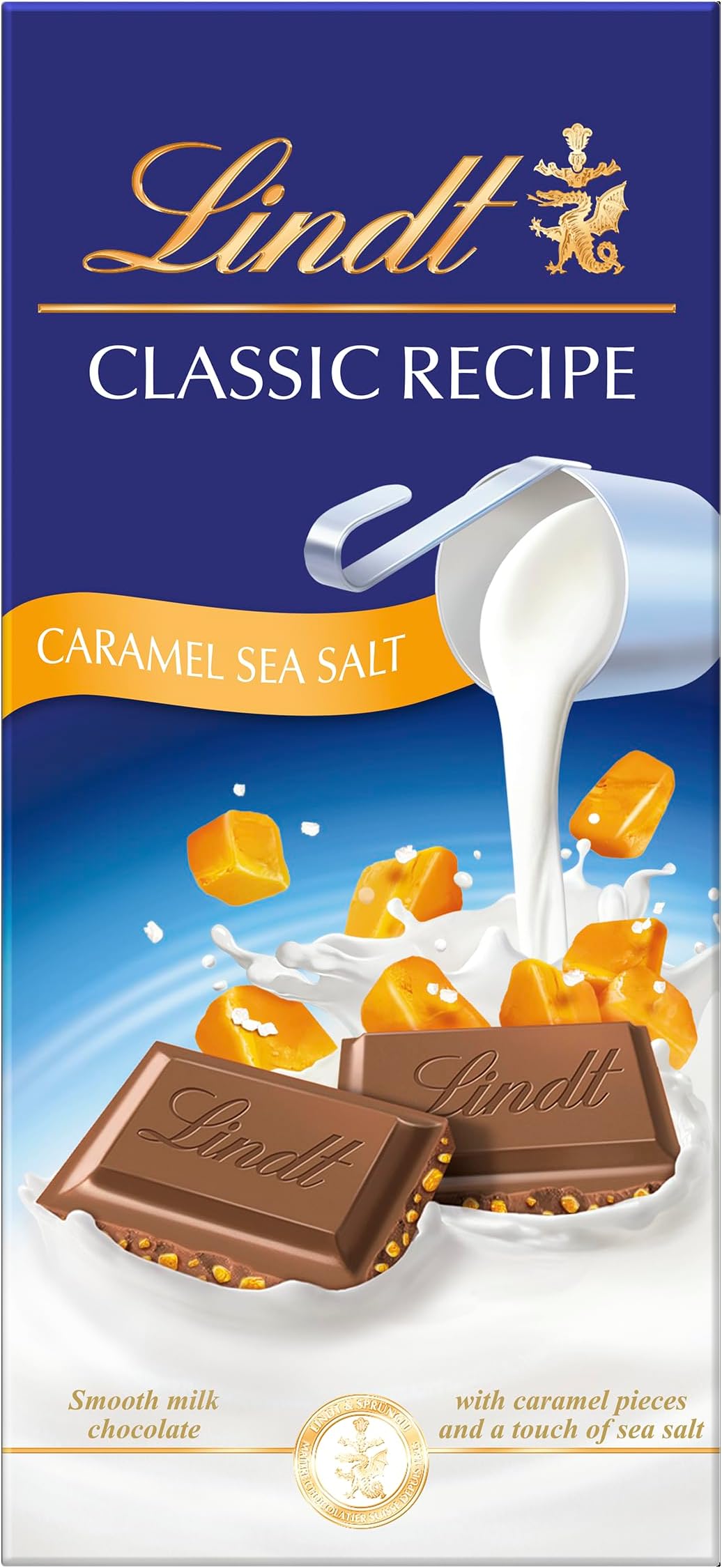 Lindt Classic Recipe Caramel Sea salt 100g