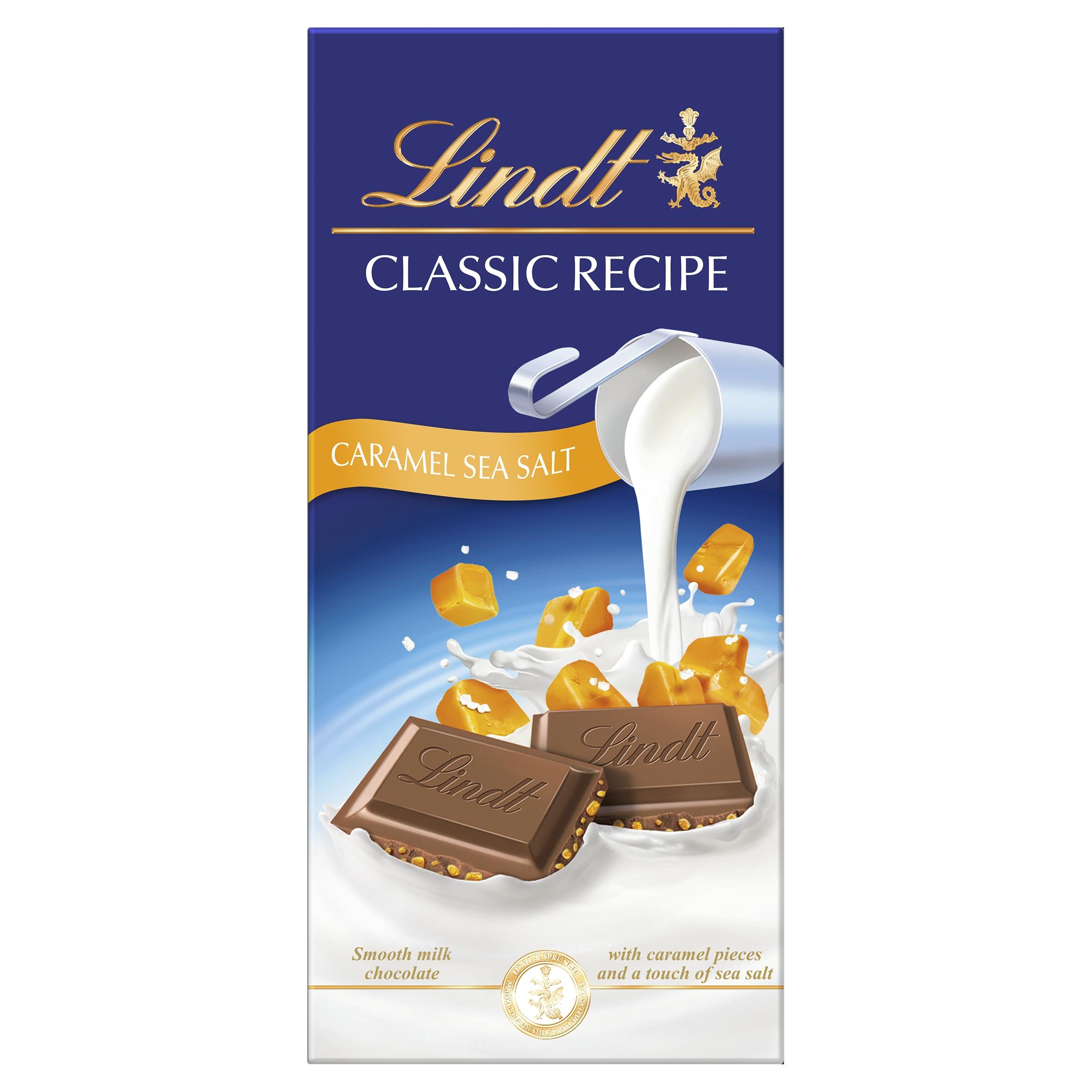LindtClassic Recipe Caramel Sea salt 100g