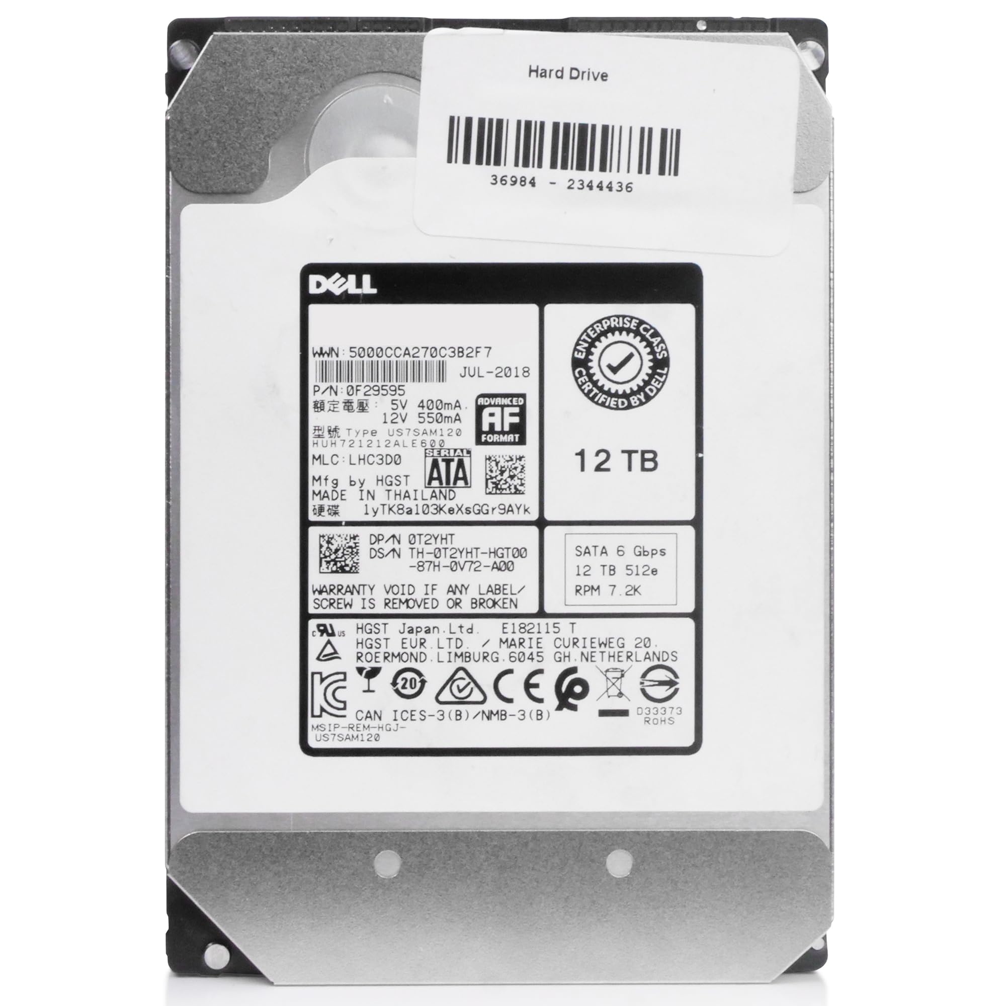 Amazon.com: Western Digital Dell Ultrastar DC HC520