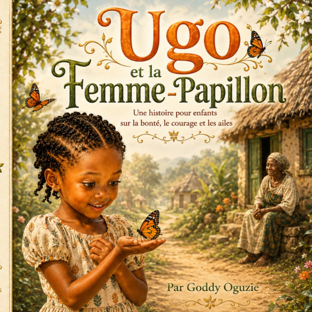 Ugo et la Femme-Papillon: Une histoire pour enfants sur la bonté, le courage et les ailes