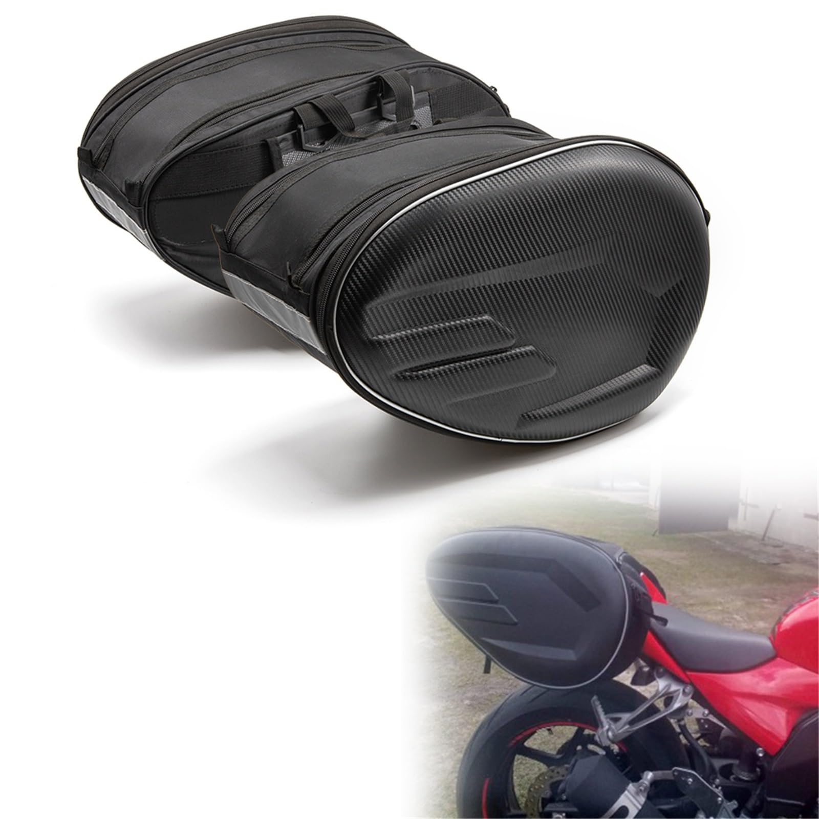 Bolsas de viaje para moto: protege tu casco de carreras del agua