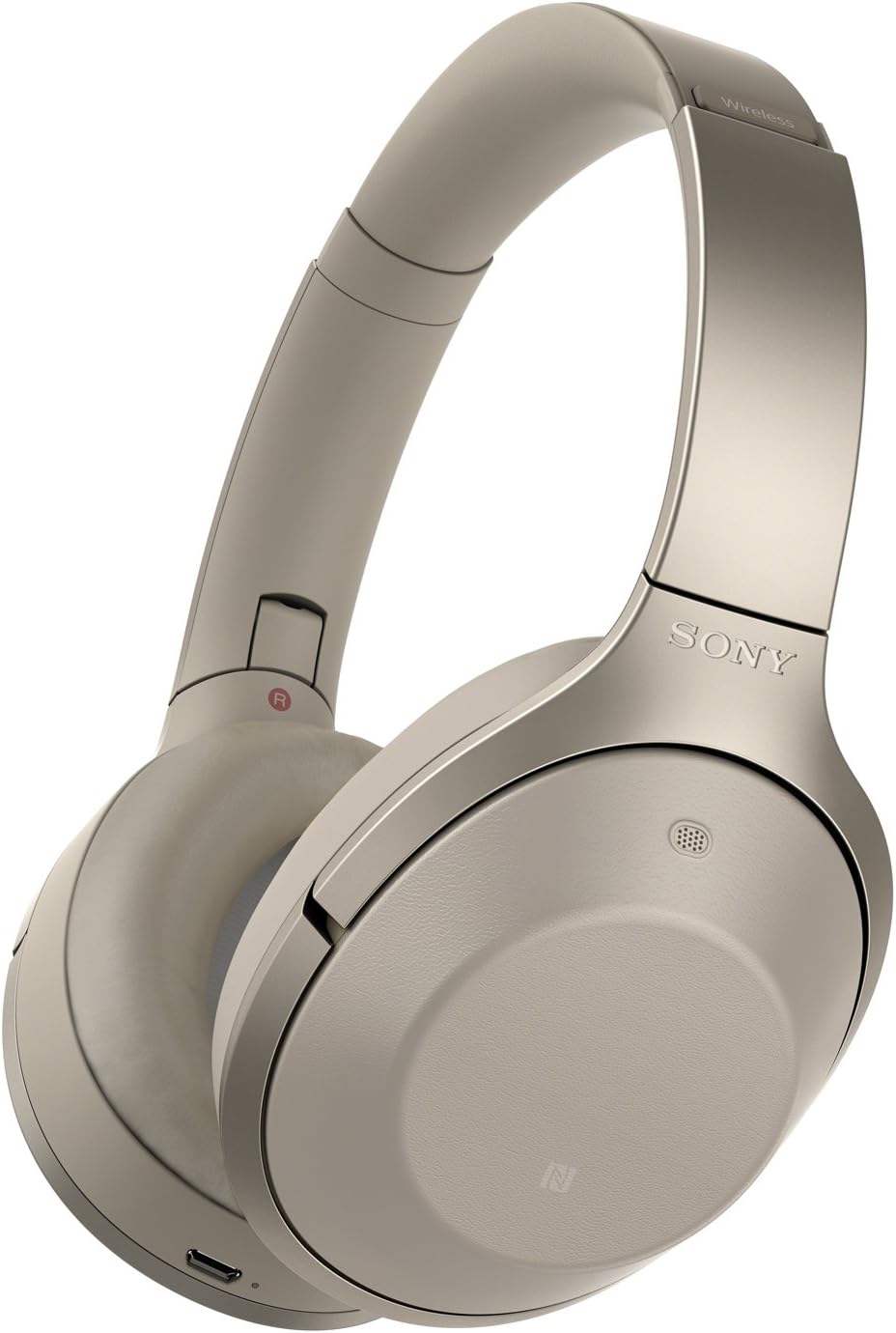 Sony MDR-1000X Wireless Bluetooth Noise Cancelling Ambient Sound Touch Sensor High Resolution Audio Headphones - Beige