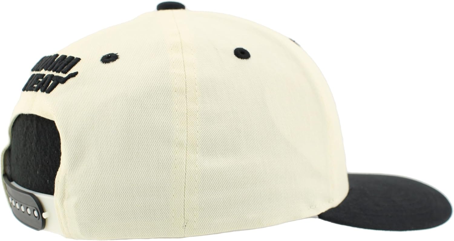 ZHATS NBA Unisex-Adult NBA Officially Licensed Adjustable Snapback Hat Marquee Ivory - Image 6