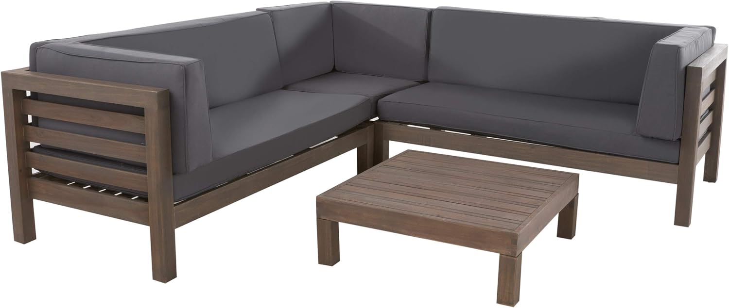 outdoor sectional without cushions