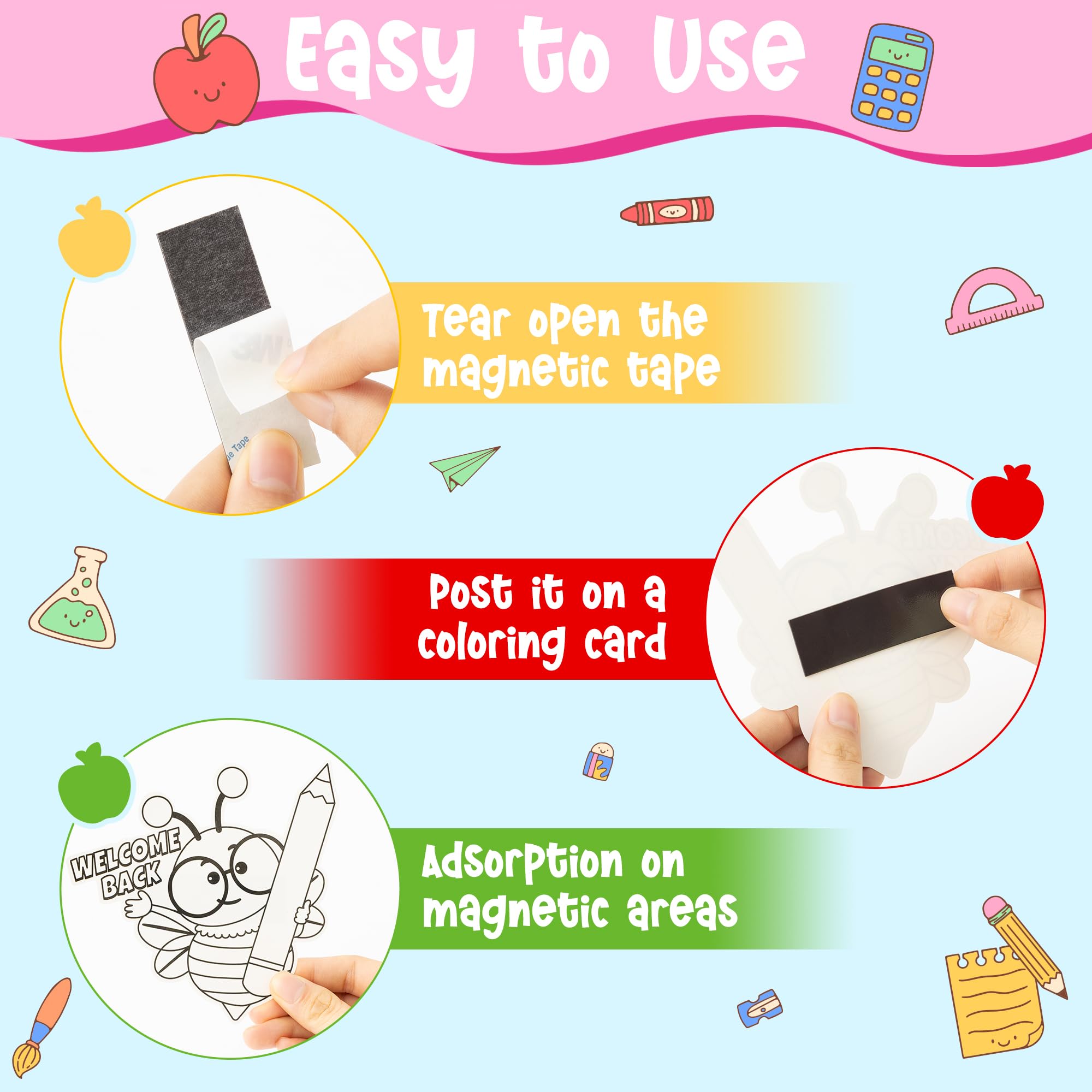Snapklik.com : Back To School Coloring Arts Crafts Kits - 30Pcs Color ...