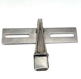 LNKA Industrial Foot DAYUN 410 Two Sides Upward Reverse Belt Loop Binder Folder fit for 2 Needle Sewing Machine (Tape Size:3/4 Finish Size:3/8)