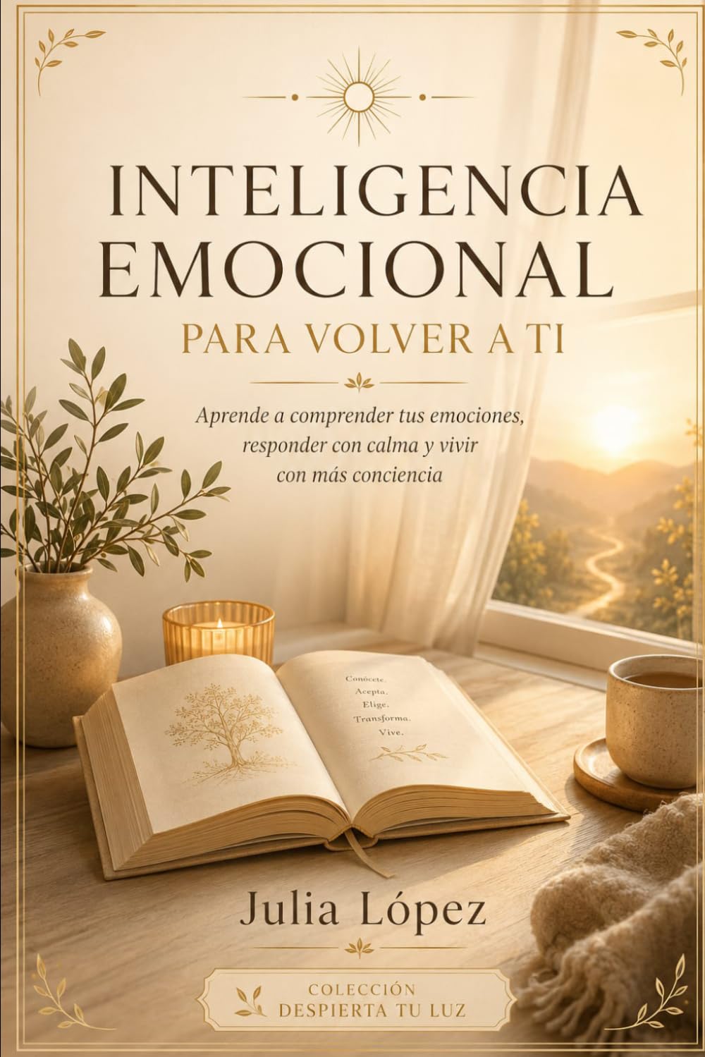 INTELIGENCIA EMOCIONAL PARA VOLVER A TI: Aprende a comprender tus emociones, responder con calma y vivir con más conciencia (Despierta tu Luz)