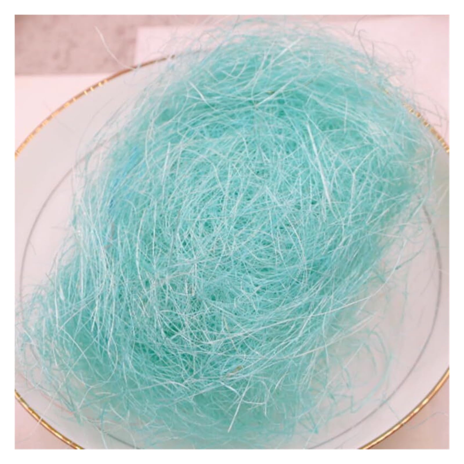 BPABDEITR Papier De Soie Déchiqueté Cadeau Remplissage Multicolore 30-500g(Light Blue,500g)