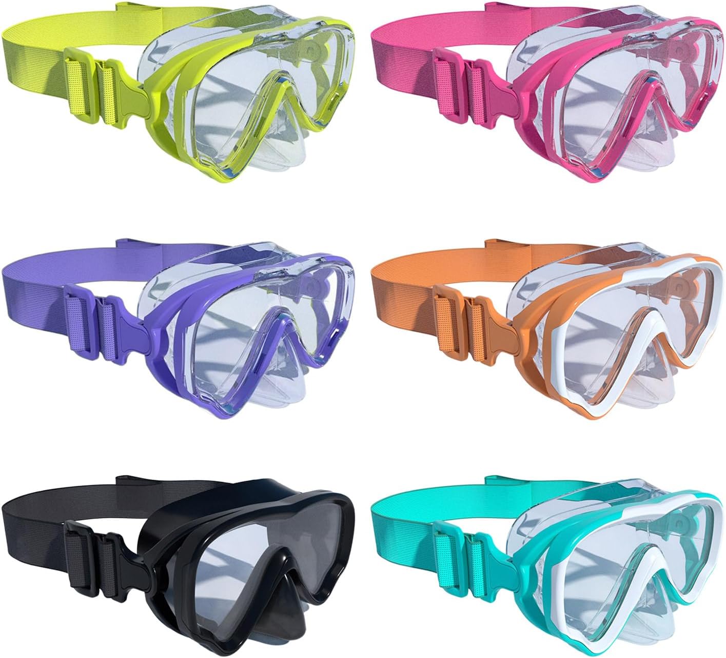 Snorkel Adjustable Nose Clip Swim Goggles | For During Water Sports