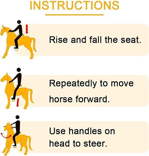 Miniatura 28 de JoJoPooNy Juguetes de unicornio para niñas, poni de equitación para niños de 6 a 14 años de edad, caballo de peluche con ruedas