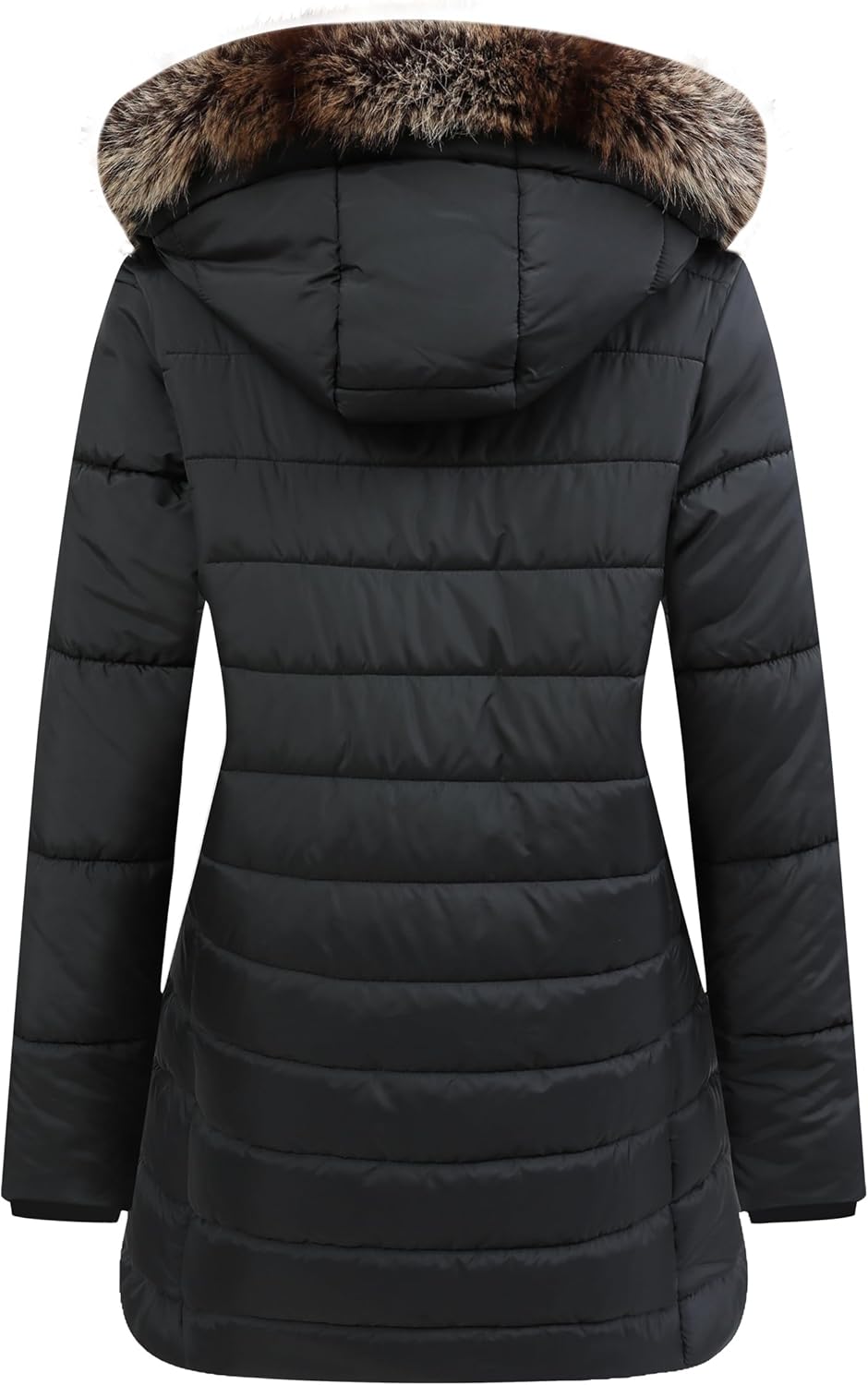 GOLDLADIES Women's Waterproof Long Winter Coat Thickened Down Puffer Jacke Winter Parka - Image 2