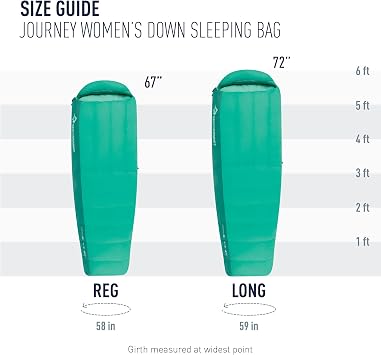 Sea to Summit Journey Womens Down Sleeping Bag