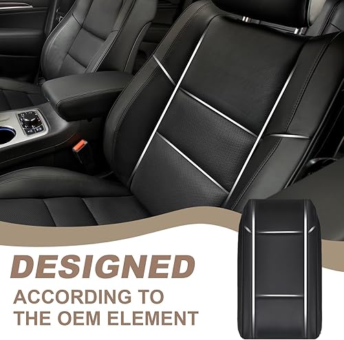 Miniatura 644 de Muslogy Funda de consola central compatible con Honda Pilot 2023 2024 2025, 2024 2025 2026 Ridgeline/Passport Accesorios para apoyabrazos, tapa