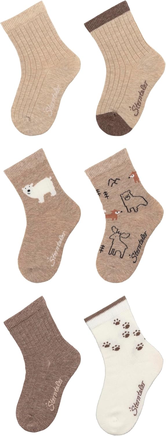Pack of 6 Socks by Sterntaler