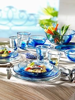 Bormioli Rocco Cobalt Blue 6set ヴィンテージ