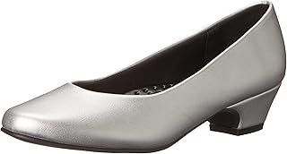 Sponsored Ad - AngelSteps AmeriMark Women's Amelia Pumps Low Heel Shoes with Rounded Toe