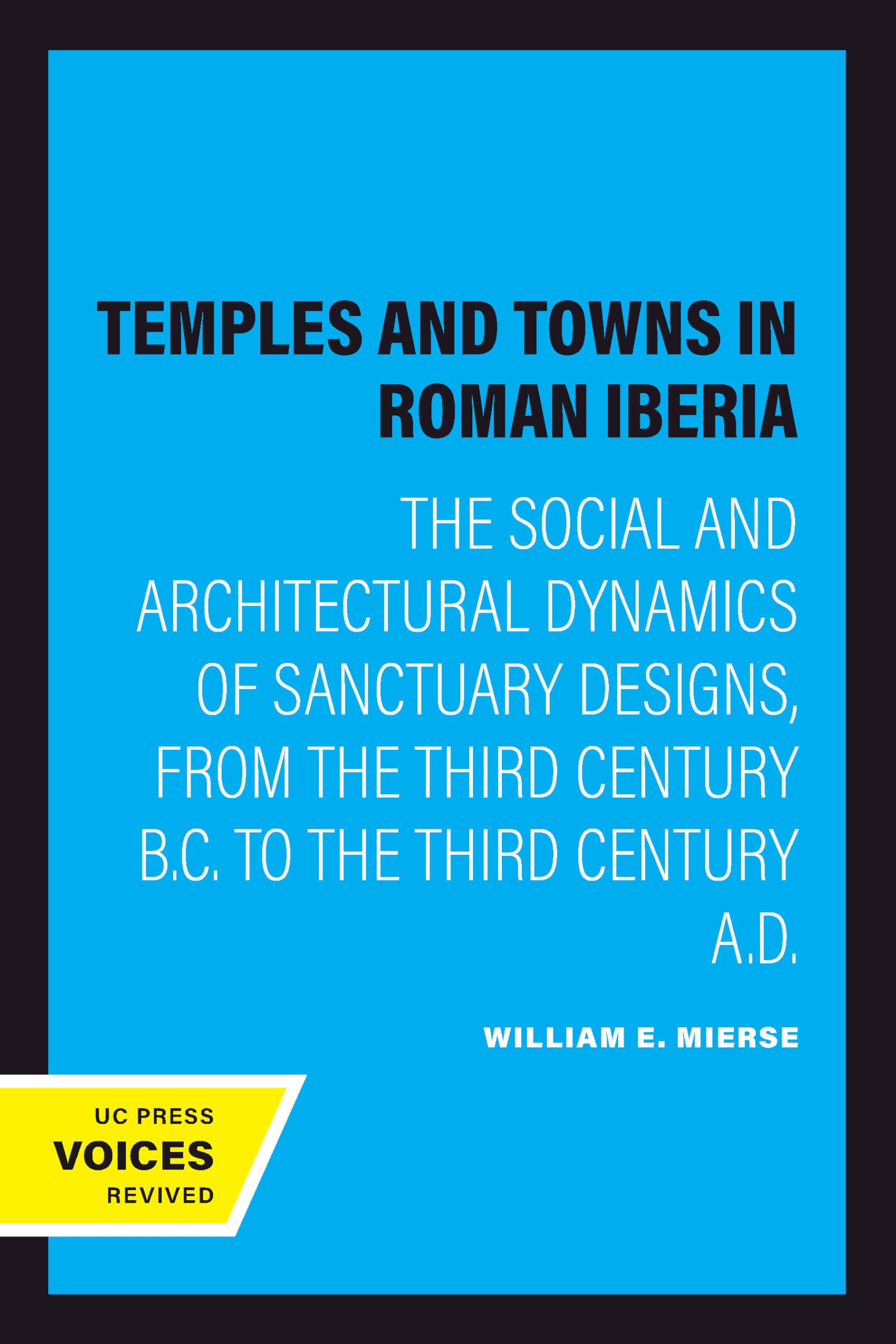 Roman Iberia architecture livre d'histoire et urbanisme des sanctuaires antiques