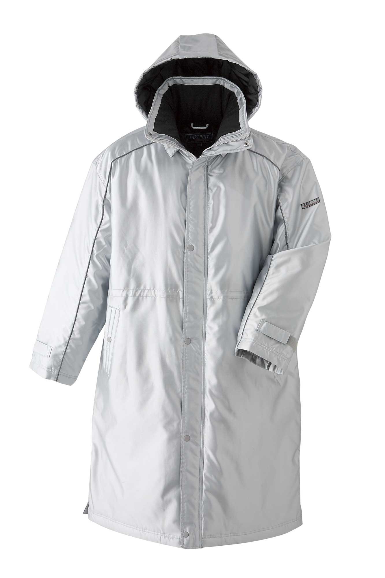 Amazon.co.jp: ASAHICHO ベンチコート 秋冬用 31500 10 シルバー S