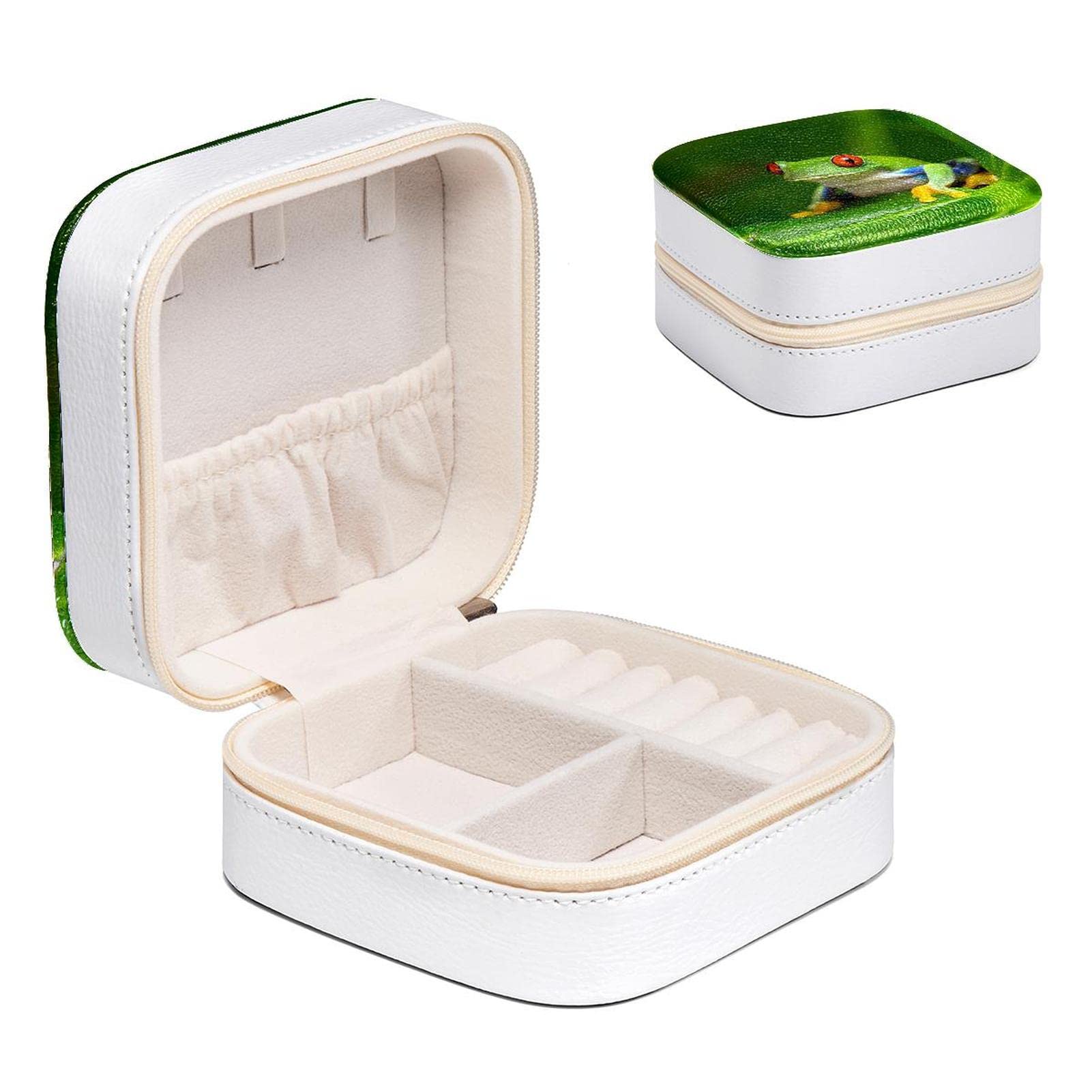 Boîte à bijoux grenouille pour une coiffeuse d'enfant toujours rangée